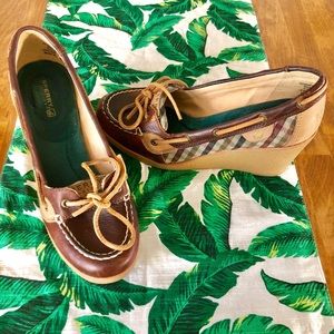 Sperry Goldfish Wedges Brown